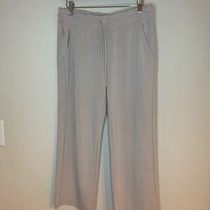 Athleta Beige Wide-Leg Pants